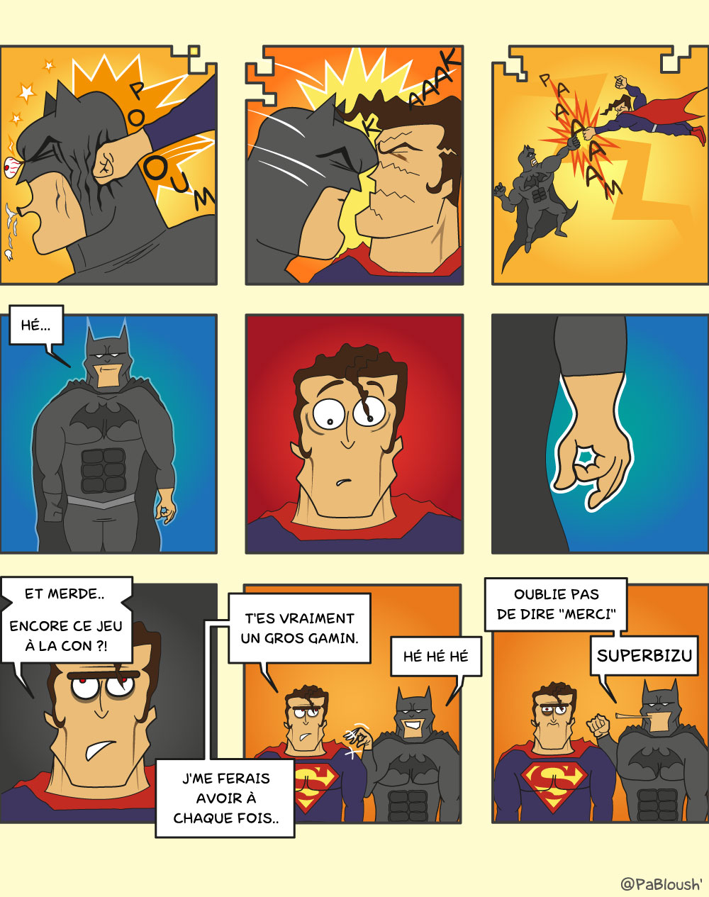 batman-superman-combat-illustration